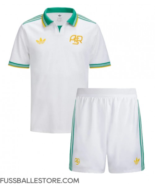 Günstige AS Roma Artem Dovbyk #9 3rd trikot Kinder 2025-26 Kurzarm (+ Kurze Hosen)